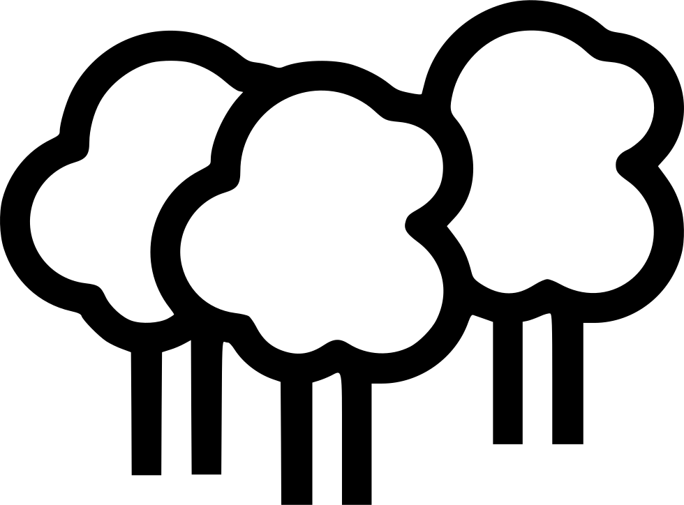 Forest Comments - Forest Icon White (980x724)