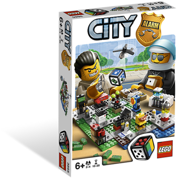 Thieves Are On The Loose With Lots Of Stolen Money - Lego City Alarm Spel (600x450)