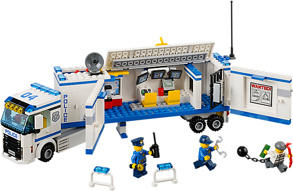 Mobile Police Unit - Lego 60044 City Mobile Police Unit Set (600x450)