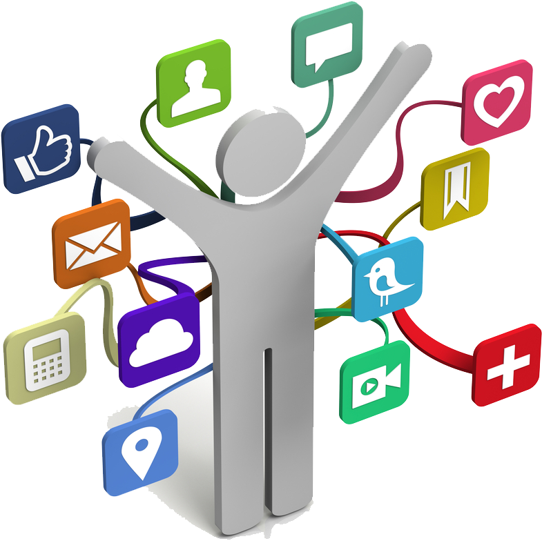 Social Media Social Network Photography Clip Art - Social Media Clip Art (957x1000)