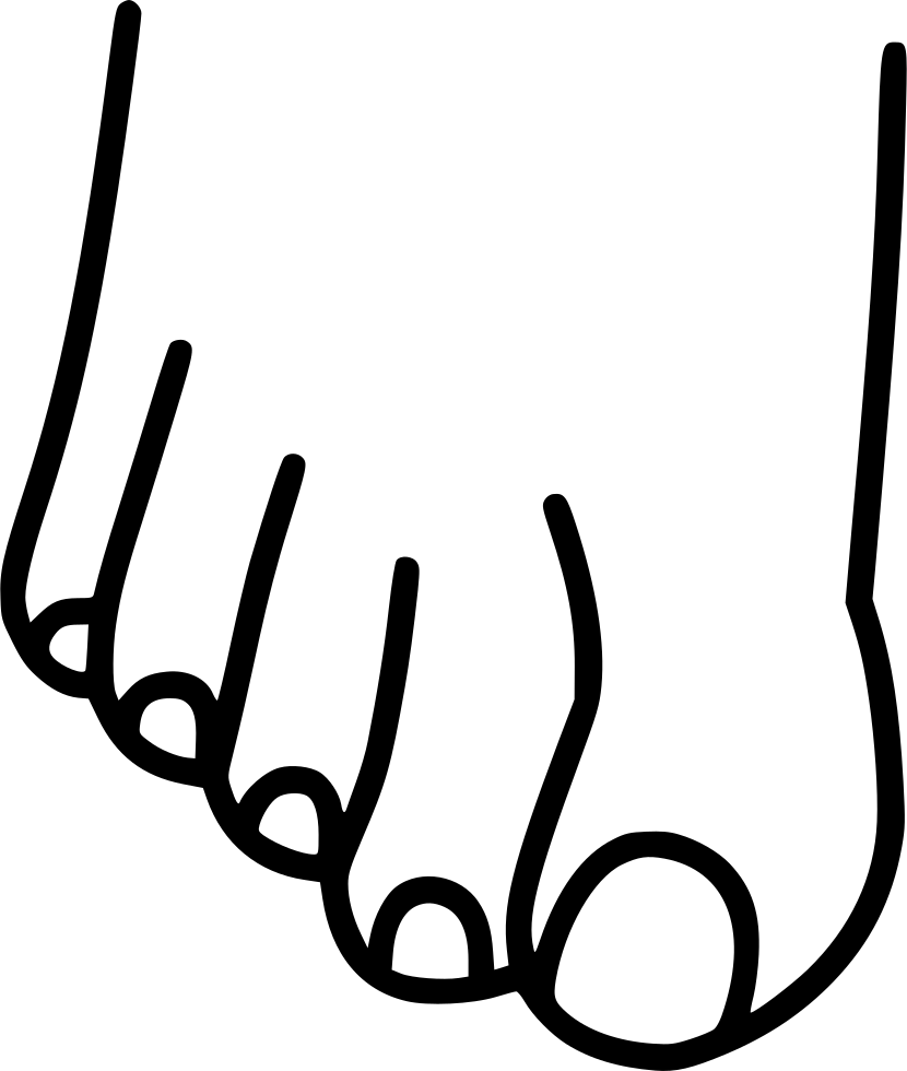 Png File - Pedicure (830x980)