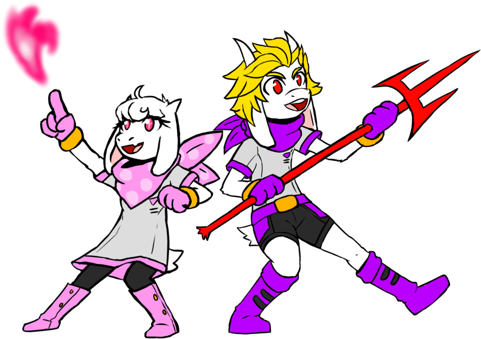 As Toriel At Asgore Team Up By Karlwarrior47 - Alterswap Y Altertale Toriel (1024x739)