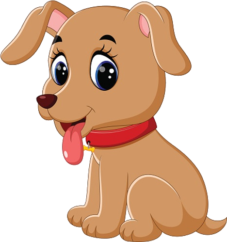 Cute - Cute Cartoon Dog Png (500x500)