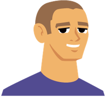 Cartoon Avatar Portait Icon - Avatar Icon (425x399)