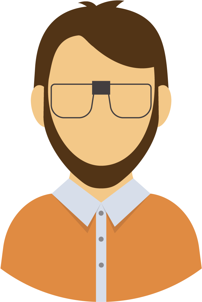 Student Cartoon Drawing - Animasi Ikhwan (1500x1500)