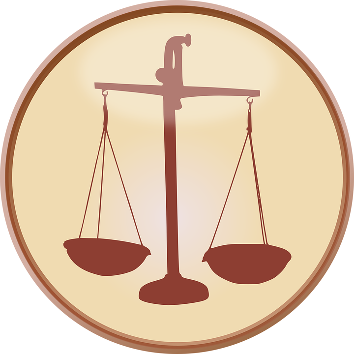 Os Signos E Seus Significados Libra - Star Sign Scales Cube Ottoman (720x720)