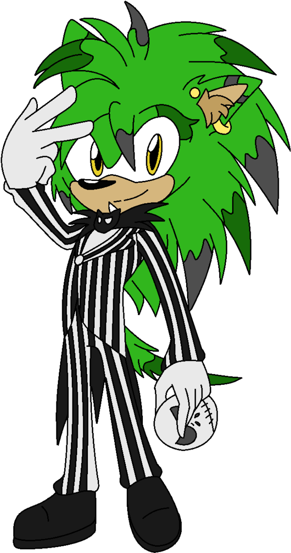 Razor Blade Halloween As Jack Skellington By Winxsonicfan12 - Jack Skellington (662x1206)