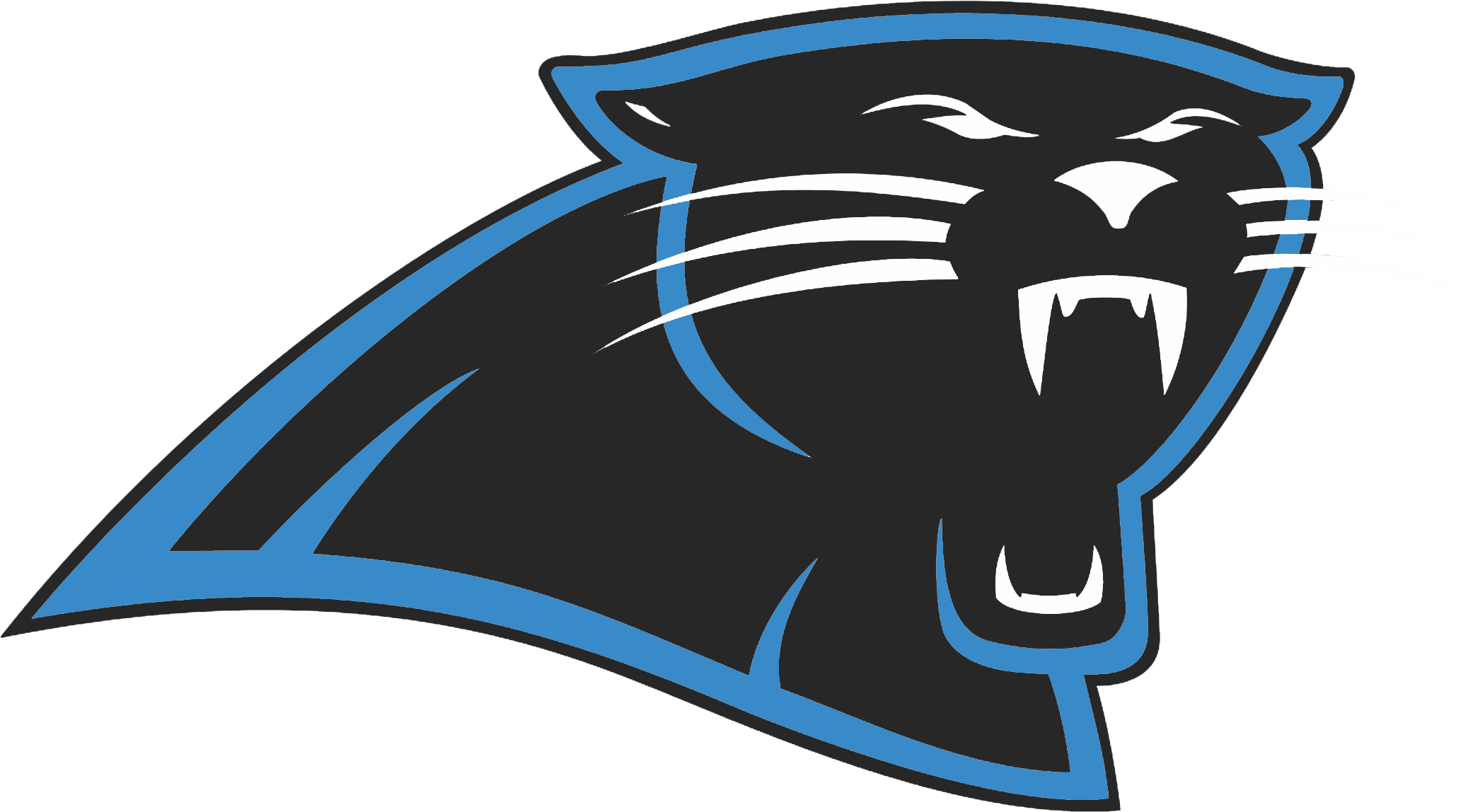 Graphic By Elizabeth Zu - Carolina Panthers Logo Png (2400x1439)