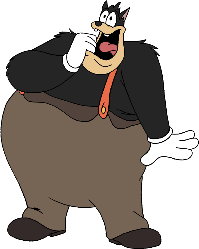 Scared Pete By Lionkingrulez - House Of Mouse Pete Naked (696x820)