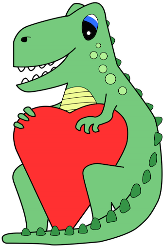 Support A Dinosaur - Jack Skellington (375x525)