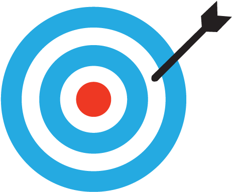 A Random Sample That Is Too Small Is Like Shooting - Miss The Target Transparent (474x397)