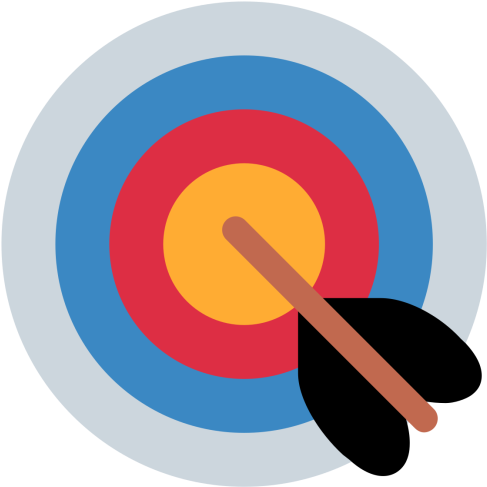 Direct, Hit, Archery, Goal, Target, Mission Icon - Hit Target Icon Png (512x512)