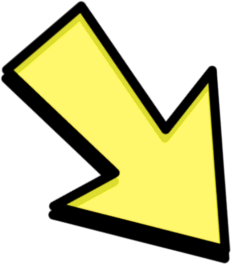Fire/explosions Stock Transparent Background - Transparent Background Yellow Arrow (536x536)