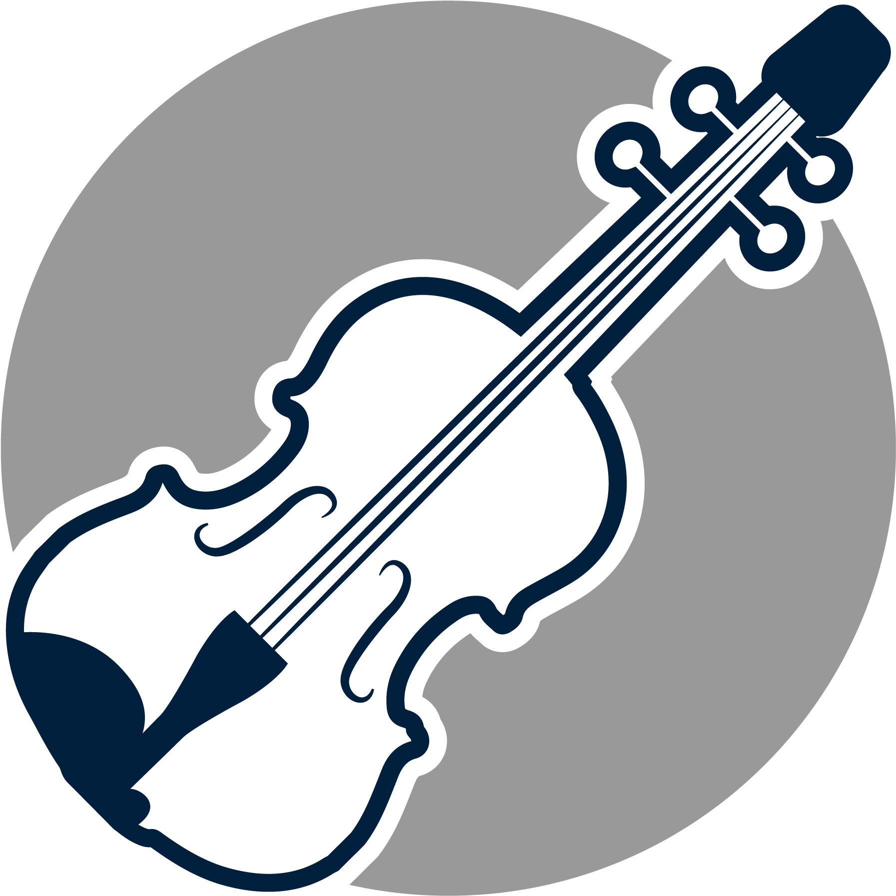 Violin Clipart Teaching - Violin Logo (2071x1941)