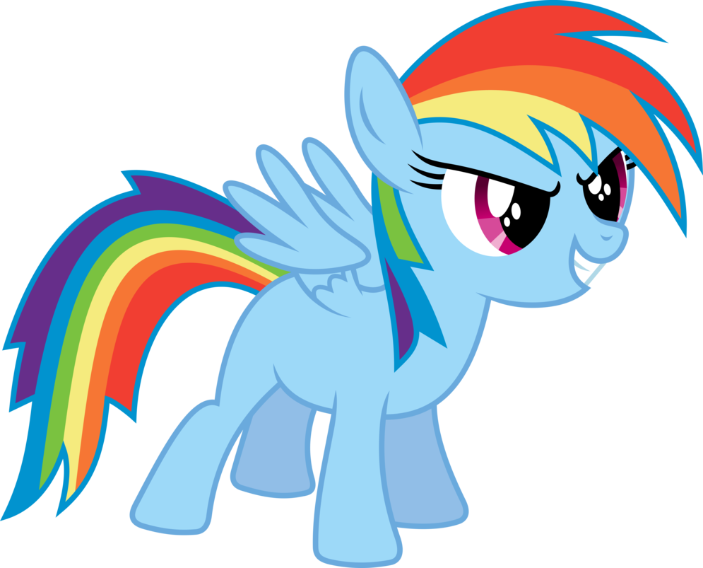 Rainbow Dash Filly By Imageconstructor - My Little Pony Filly Rainbow Dash (995x803)