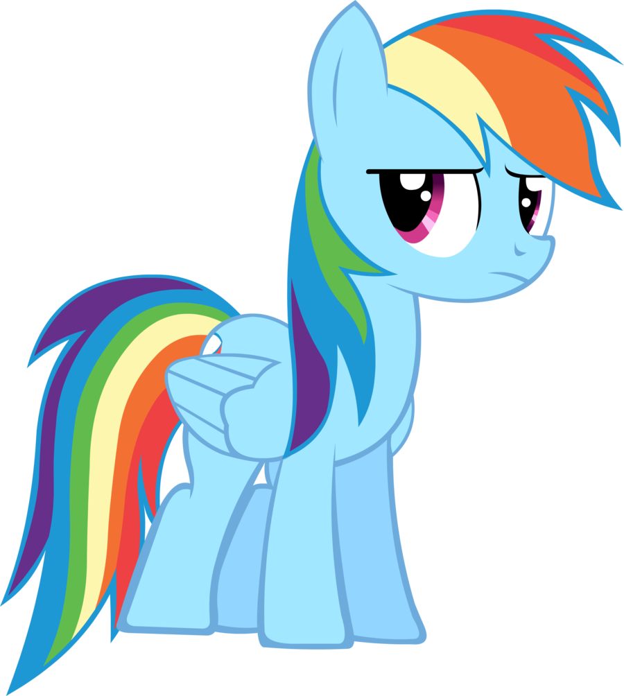 Rainbow Dash - Rainbow Dash And Tank (900x1004)