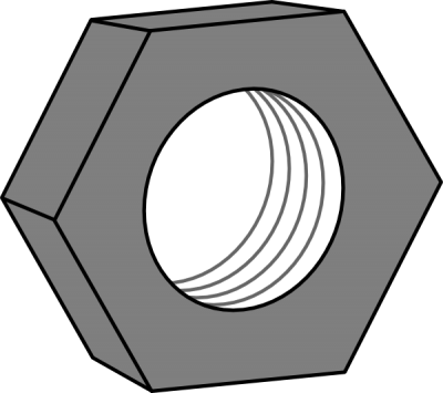 Gray Nut Clip Art At Clker Com Vector Clip Art Online - Gray Nut Clip Art At Clker Com Vector Clip Art Online (400x355)