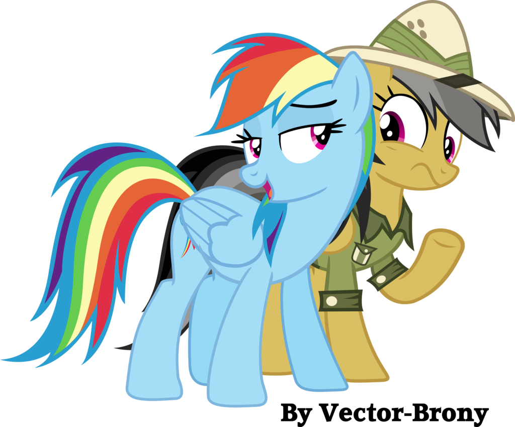 Rainbow Dash Looking Flirty By Vector-brony - Pony Friendship Is Magic Rainbow (1024x850)