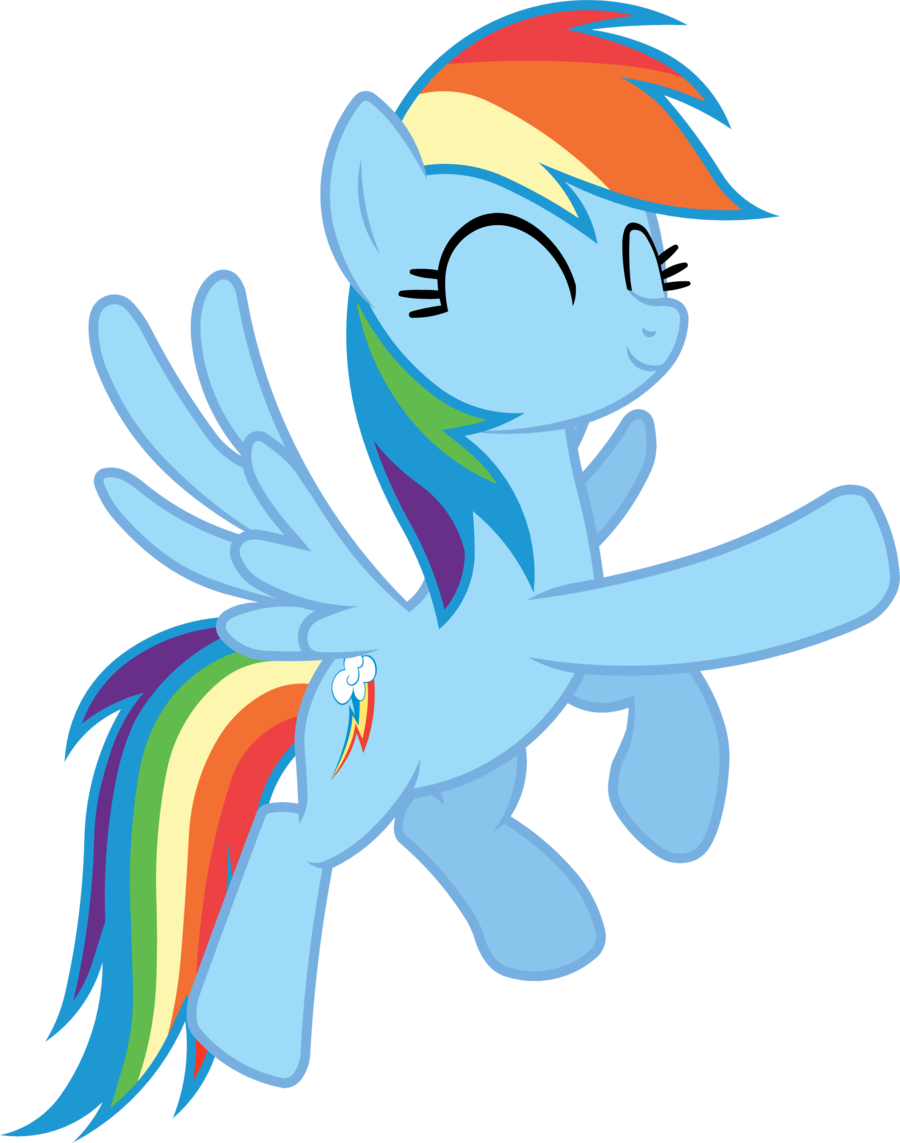 Rainbow Dash - My Little Pony Rainbow Dash Dance (900x1143)