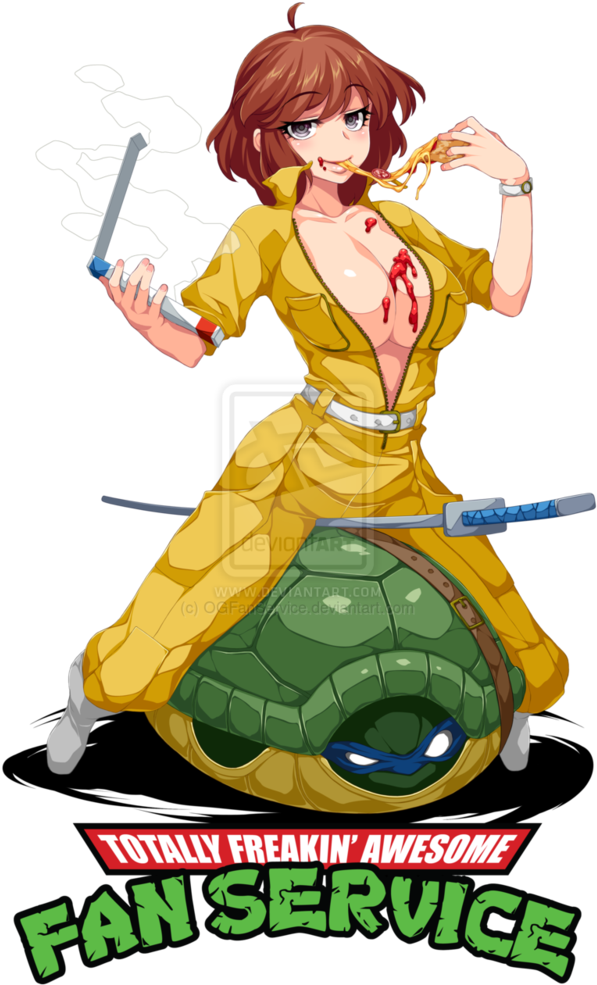 Heroines - Ninja Turtles April Sexy (800x1000)