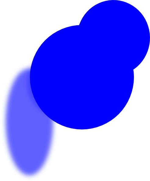 Thumb Tack Clipart Blue - Thumbtack Blue (492x595)
