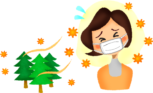 Woman With Hay Fever - Hay Fever Clipart (491x300)