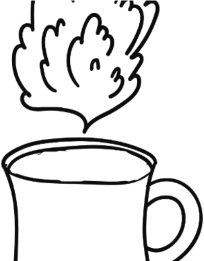 Teatime With Naomi ⋆ Page 33 Of 33 ⋆ A Mental Health - Line Art (512x512)