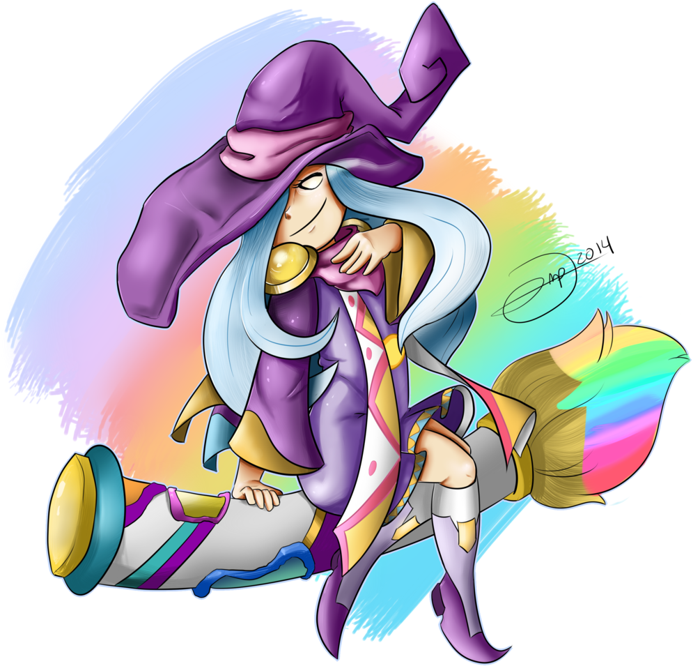 Drawcia By Drivojunior Painting Sorceress - Drawcia Sorceress Fan Art (1024x1024)