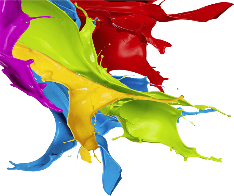 Multi Colour Paint Splash - Odys Bravio, Tablet Pc (767x636)