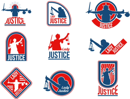 Lady Justice Vector Labels - Justice Vector Logo (700x490)