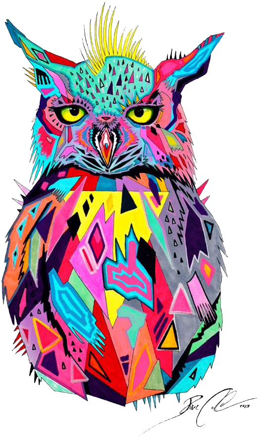 Owl Painting Abstract Art 688 960 Transp Png Free - Owl Painting Abstract Art 688 960 Transp Png Free (688x960)