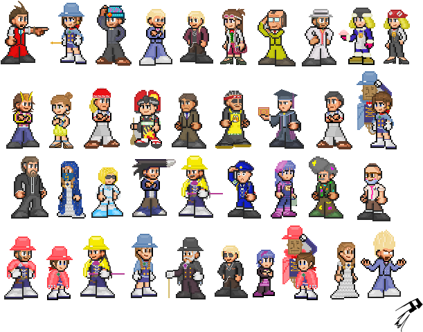 Apollo Justice Cast By Eduds - Apollo Justice Cast (641x494)