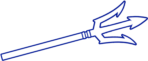 Devil Pitchfork Clip Art Black And White - Devil Pitchfork Clip Art Black And White (600x269)