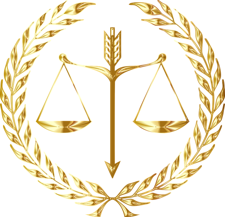 Scales Of Justice 25, Buy Clip Art - Dibujo De Diosa De La Justicia (748x720)