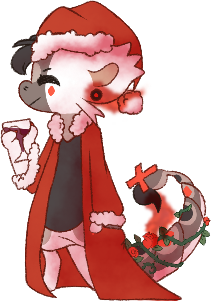 Secret Santa By Denpun - Cartoon (768x1024)