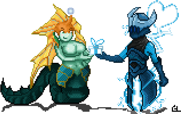 Dota 2 Secret Santa 2015 V2 By Xtsu - Dota 2 Pixel Art (720x600)
