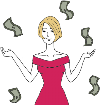 Meaning Of Blessed Be - Cartoon (450x450)