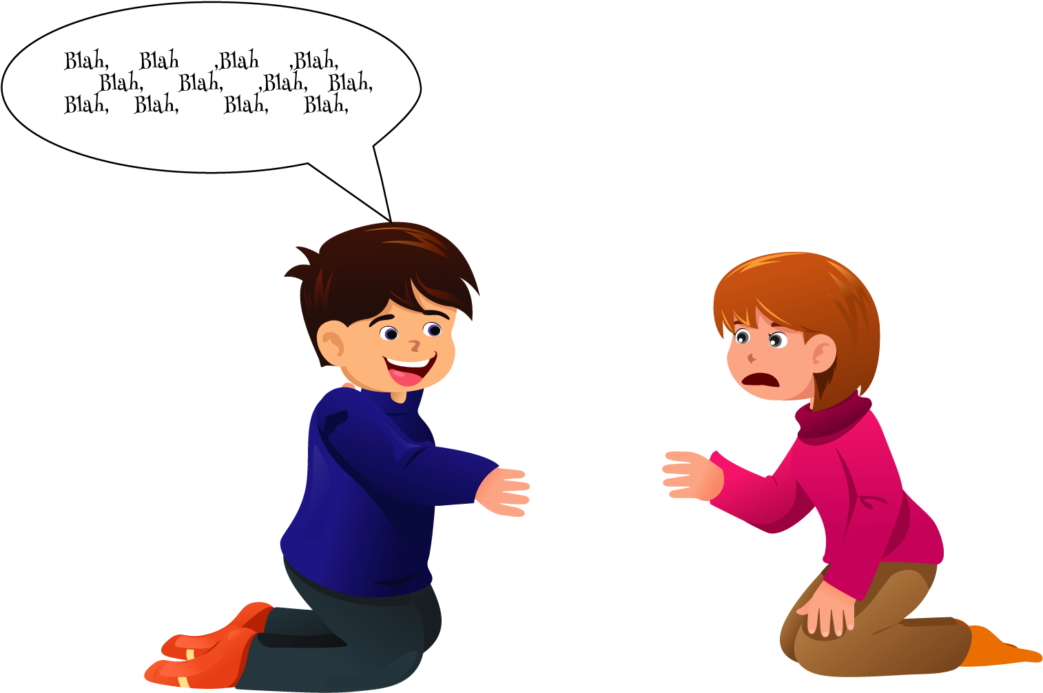 Learn The Meaning Of The Word "bloviate" Through Dictionary - Cartoon (2000x1500)