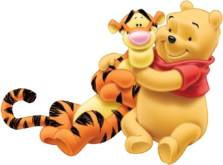 What Is The Meaning Of Hug - Winnie The Pooh Hugs Tigger (452x341)