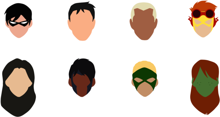 Minimal Young Justice By Paandra - Young Justice (800x488)