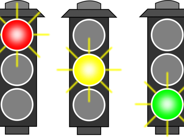 Traffic Light Clipart - Traffic Lights Icon Png (640x480)