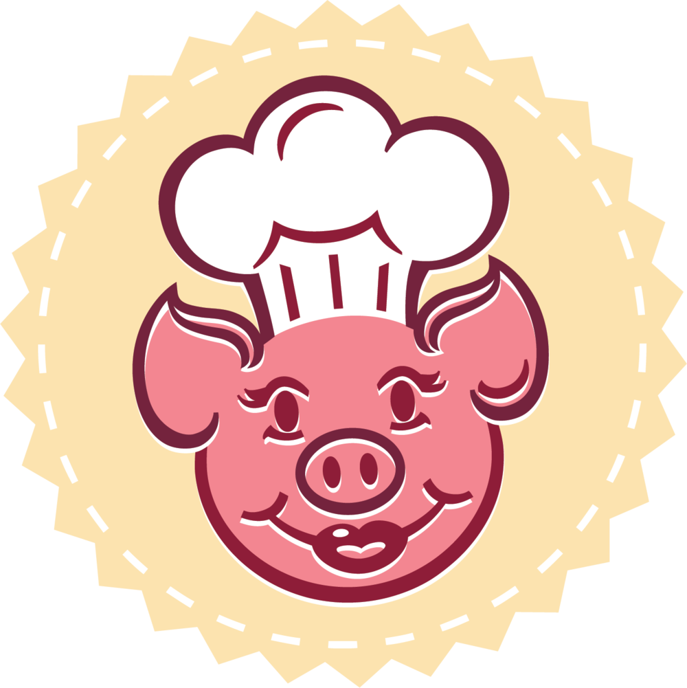 Pighead - On - Ribbon - Ruthie's Rolling Cafe (1000x1001)