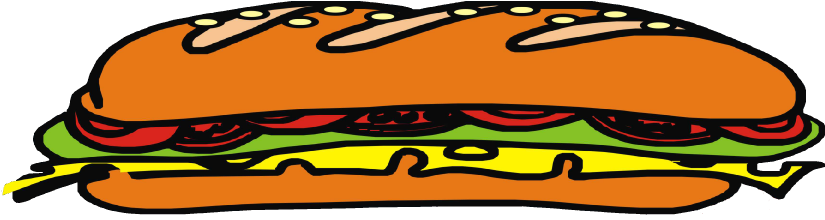 Jersey Joe's Hoagies Jersey Joe's Hoagies - Clip Art Hoagie (826x228)
