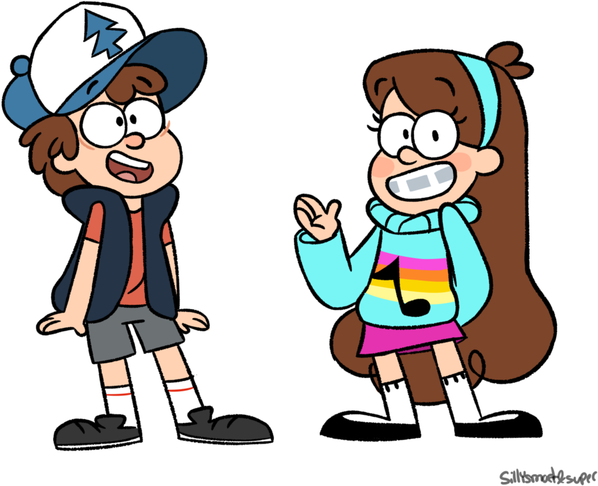 Dipper And Mabel By Pastelroll - Dipper Pines (1024x745)