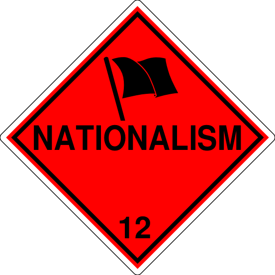 Http - //thebrightestman - Wikispaces - /55827922/nationalism - Hazmat Class 2 (553x554)