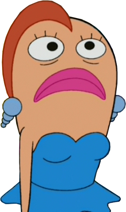 Judy - Spongebob Characters Female Fish (526x686)