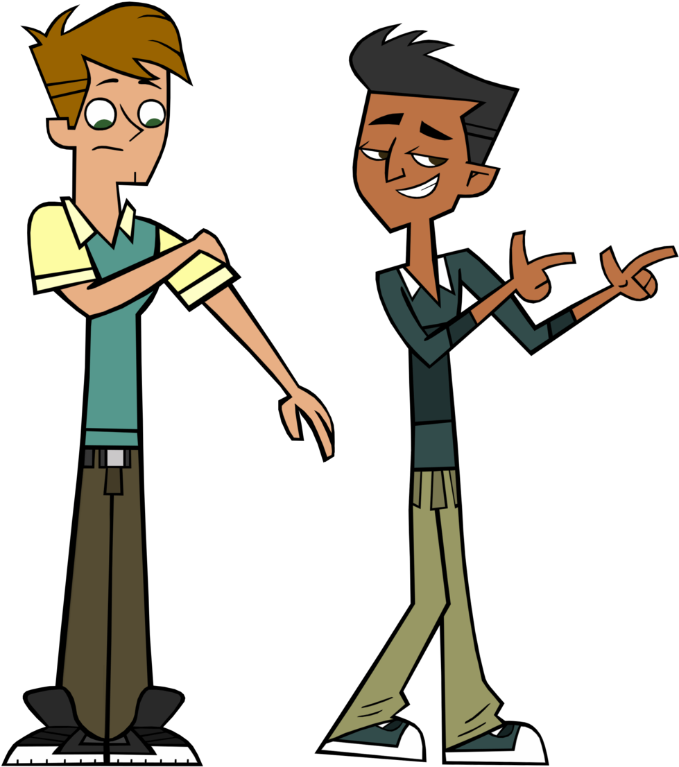 Dress Up Comm - Total Drama Dave X Topher (1024x1132)