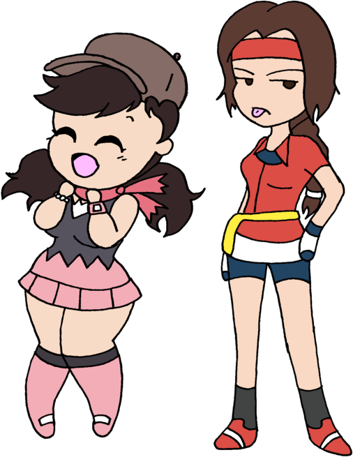 Gamegrumps Pokemon Girls By Lexial-xiii - Pokemon R63 (600x664)