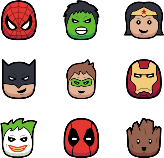 Superheroes - Superheroes Icon (600x564)