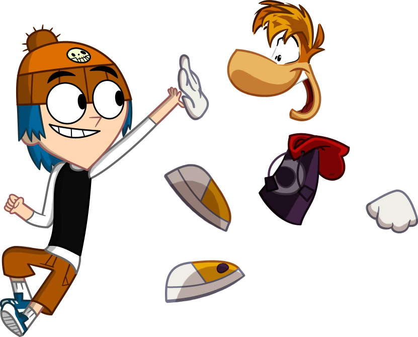 Rayman-corey By Charliexe - Rayman (831x670)